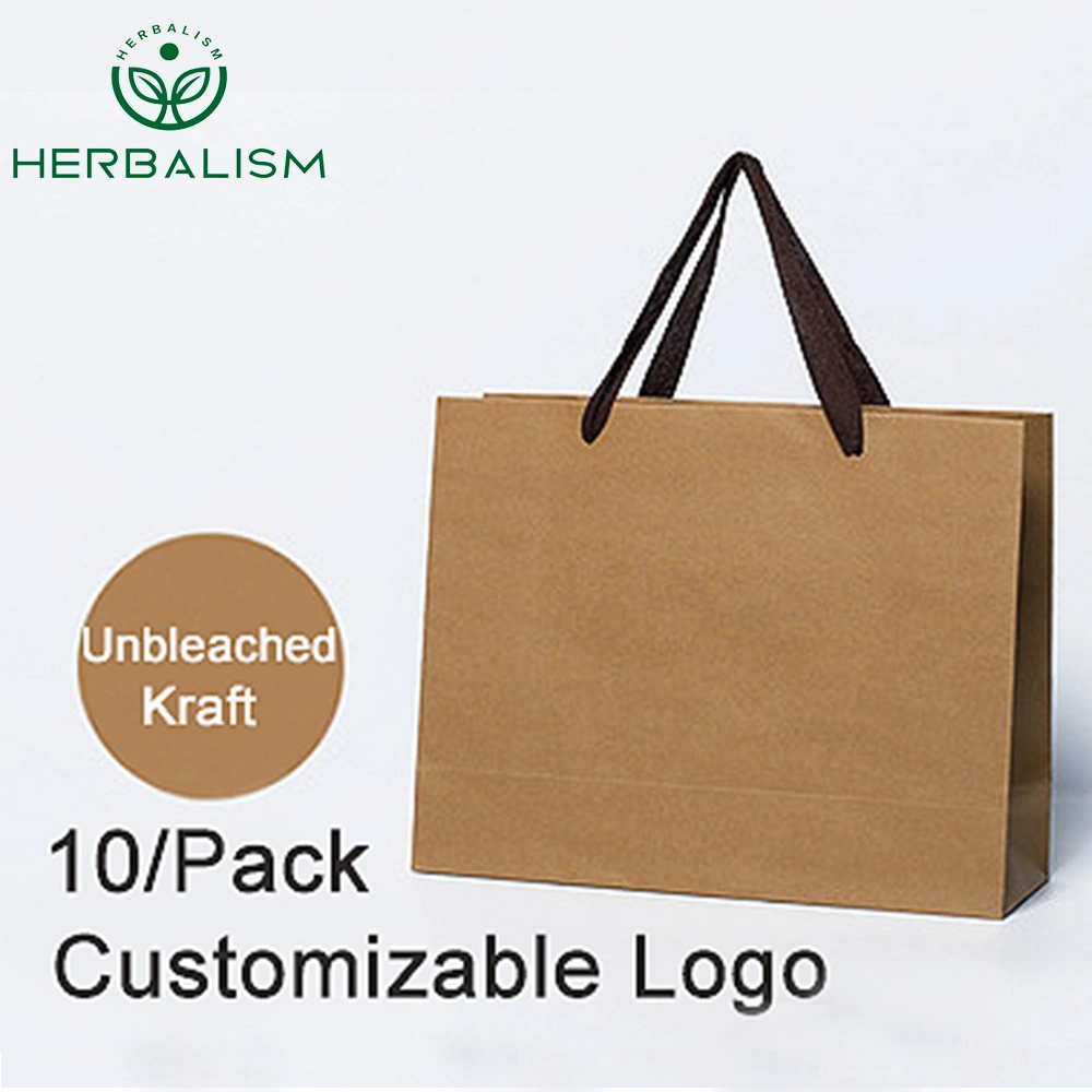 China Wholesale/Supplier Custom Printing Luxury Shoe Packaging Machine Brown Kraft Biodegradable Shopping Paper Gift Bags