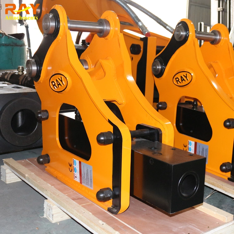 Side Type Hydraulic Breaker Edt Hydraulic Rock Breaker 75mm Power Hammer