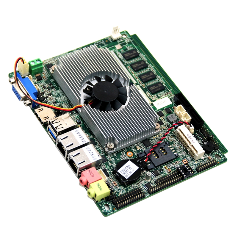 J1900 Motherboard Lvds SATA Dual LAN 6COM HD Mini Itx Mainboard 2USB Lpt DDR3 VGA Onboard RAM Mini PC Barebone