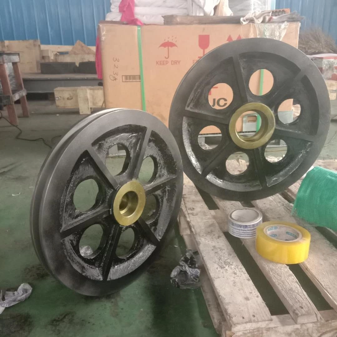 Mining Low Price Alloy Steel Pulleys Cement Mixer Pulley Wheels