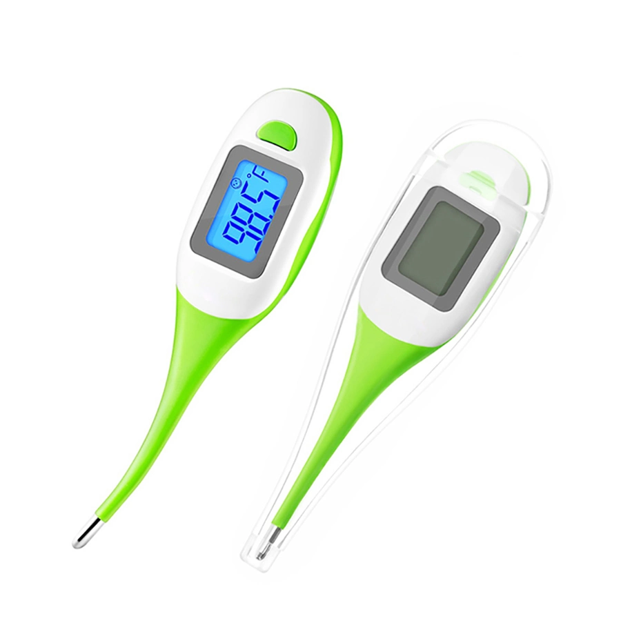 Extra-Large LCD Digital Thermometer, Waterproof Medical Thermometer with Predictive Measuring