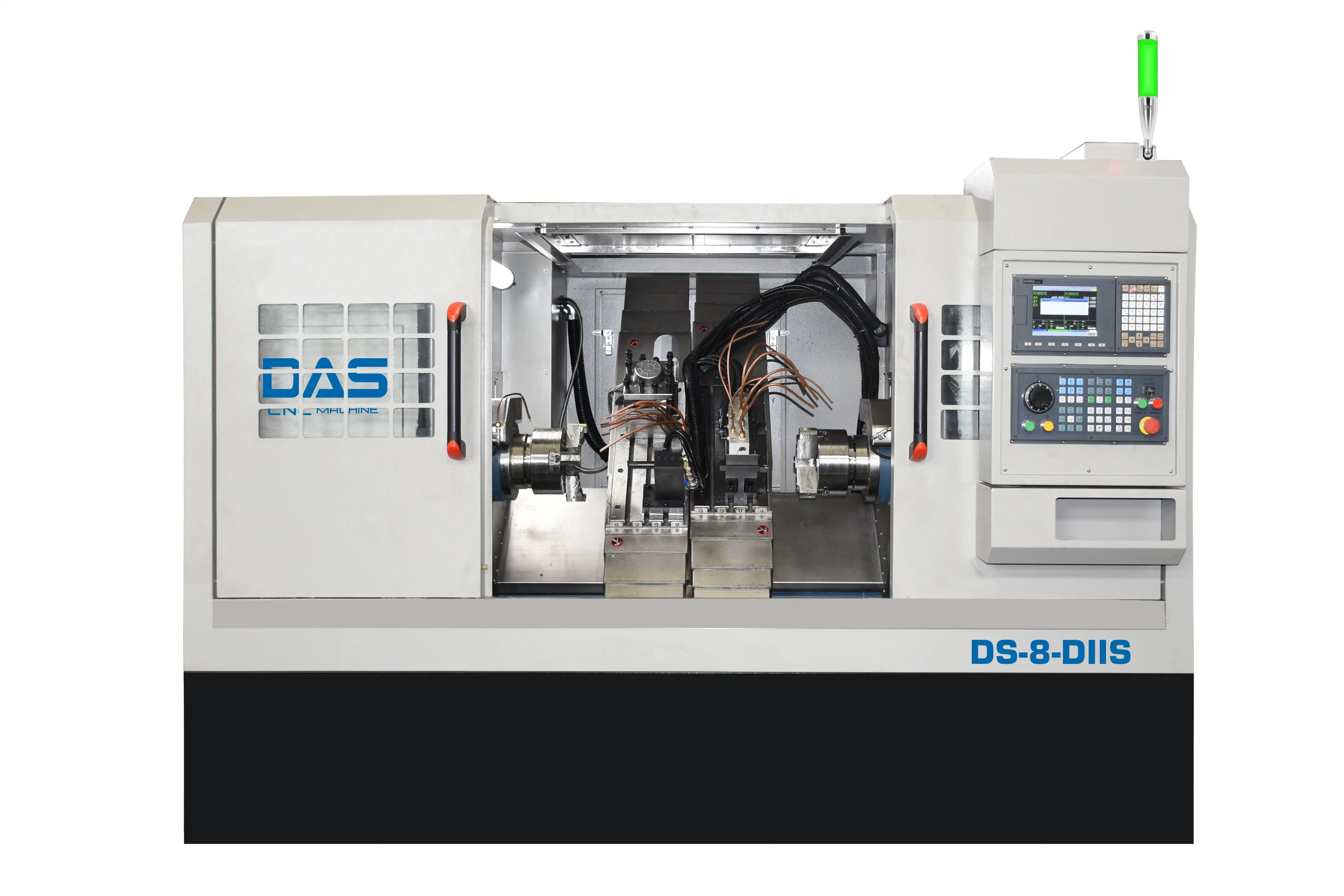 DS-8 Gang Typ hohe Präzision CNC-Maschinenwerkzeug Syntec Steuerung Mit Bar Feeder zum Verkauf