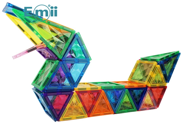 Usine Emii bon prix EN71 blocs de construction magnétiques certifiés tige Jouets éducatifs pour enfants