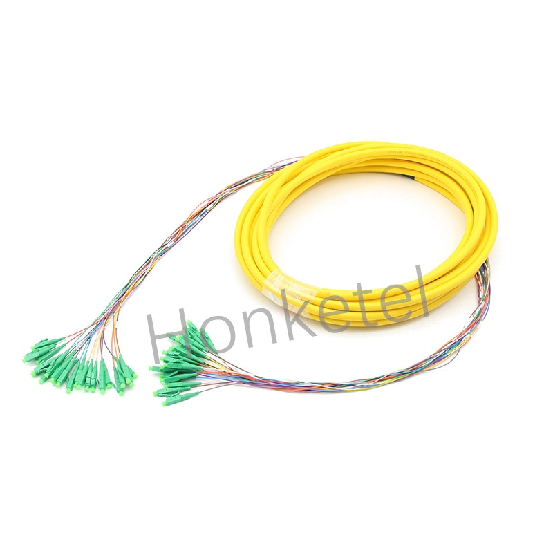 Custom Meters LC/Sc/FC/St Connector Patch Cord 24 Fibers OS2 Singlemode Indoor Pre-Terminated Fiber Optic Patch Cable