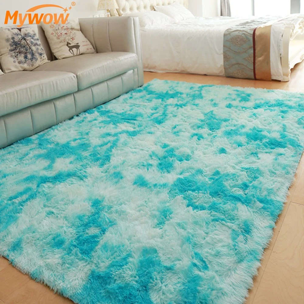 Household Modern Shaggy Cashmere Bedroom Play Sheep Fur Rug Carpet