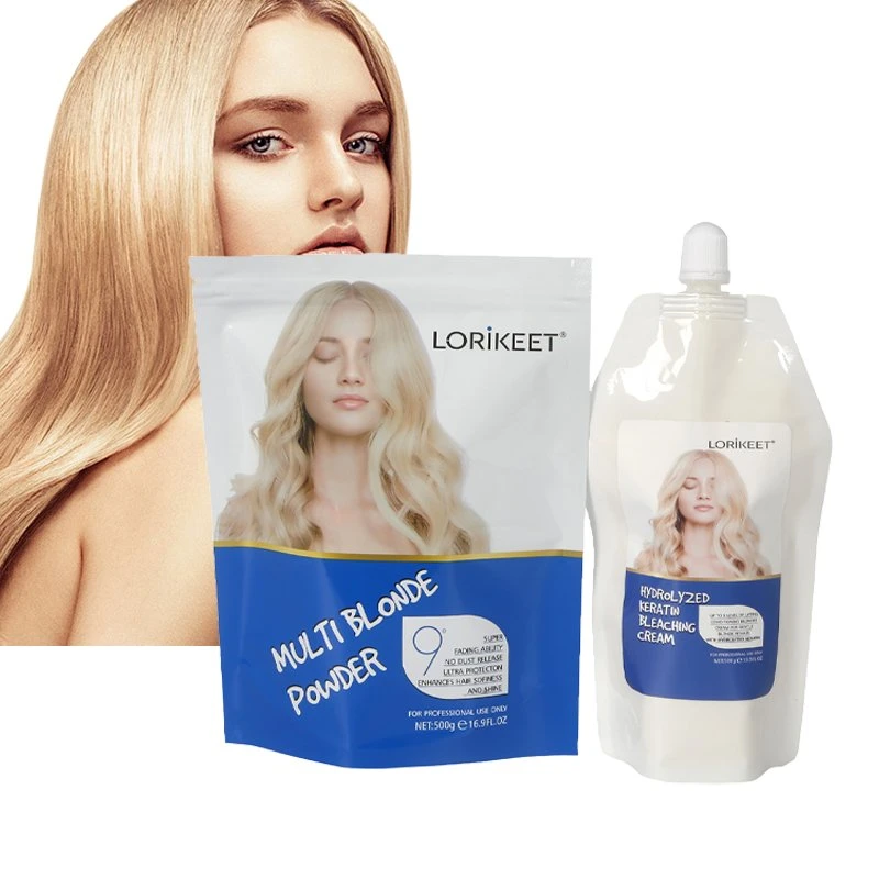 Prix de gros qualité supérieure 500g poudre de blanchiment de cheveux salon professionnel Teintures pour cheveux