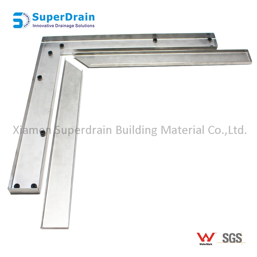 China Ss Linear Shower Drain Horizontal Drain Floor Waste