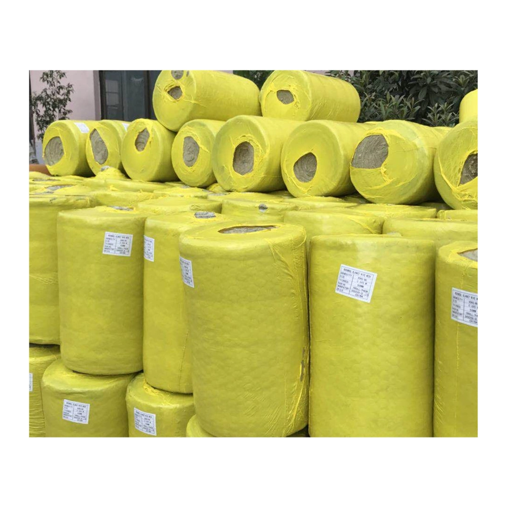 Isoking 80kg Density Rock Stone Wool Heat Insulation Mineral /Lana De Roca/Building Material/Rockwool Blanket/Mineral Wool for Mexico Selling