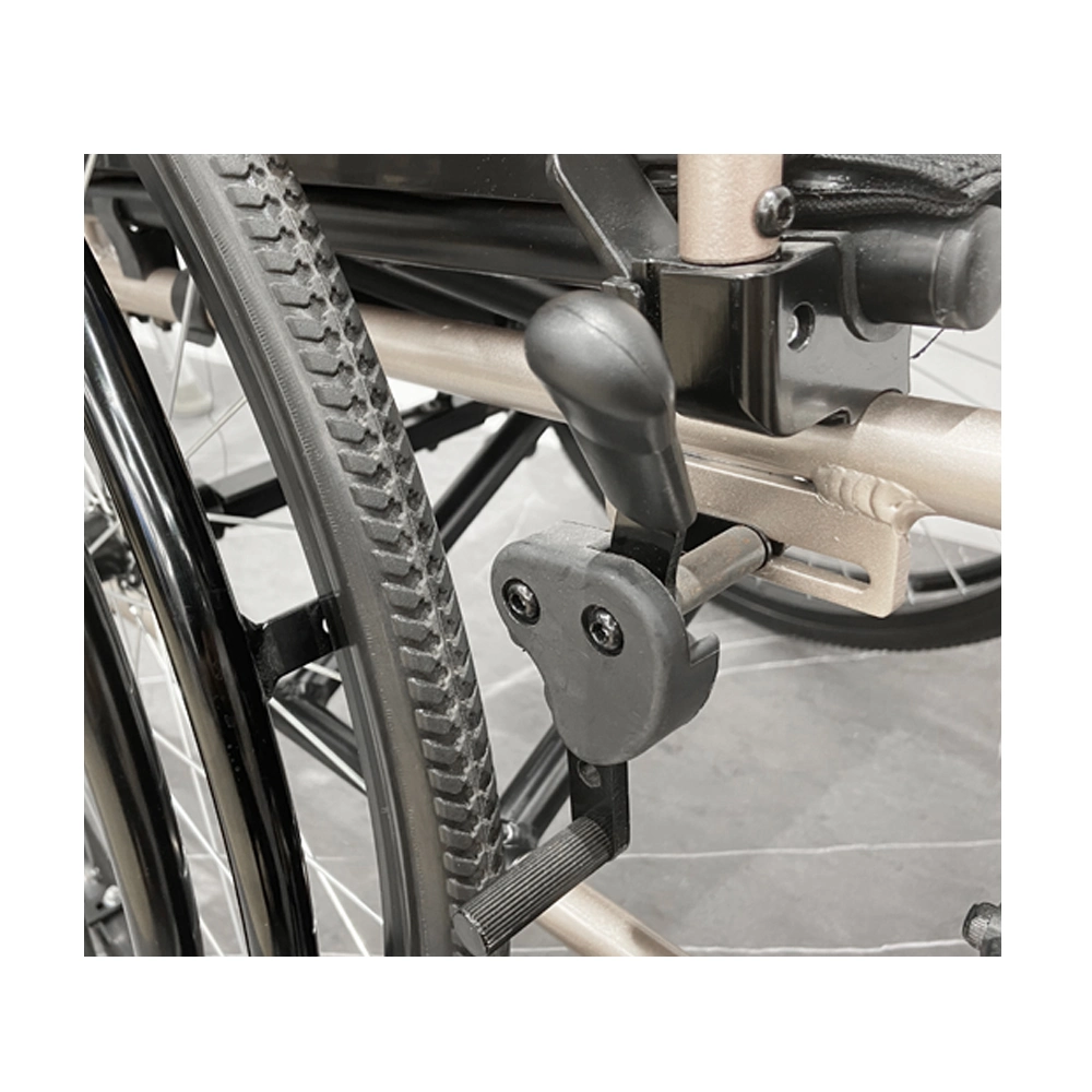 Foshan Portable Aluminium Wheelchair for Sale Light Weight Transport Wheel Chair