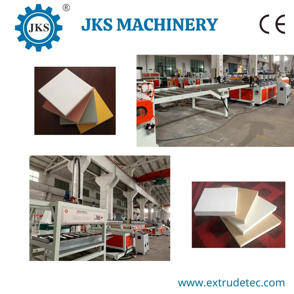 High Output Energy Saving Stable Operation PVC Foam Board Plastic Machine