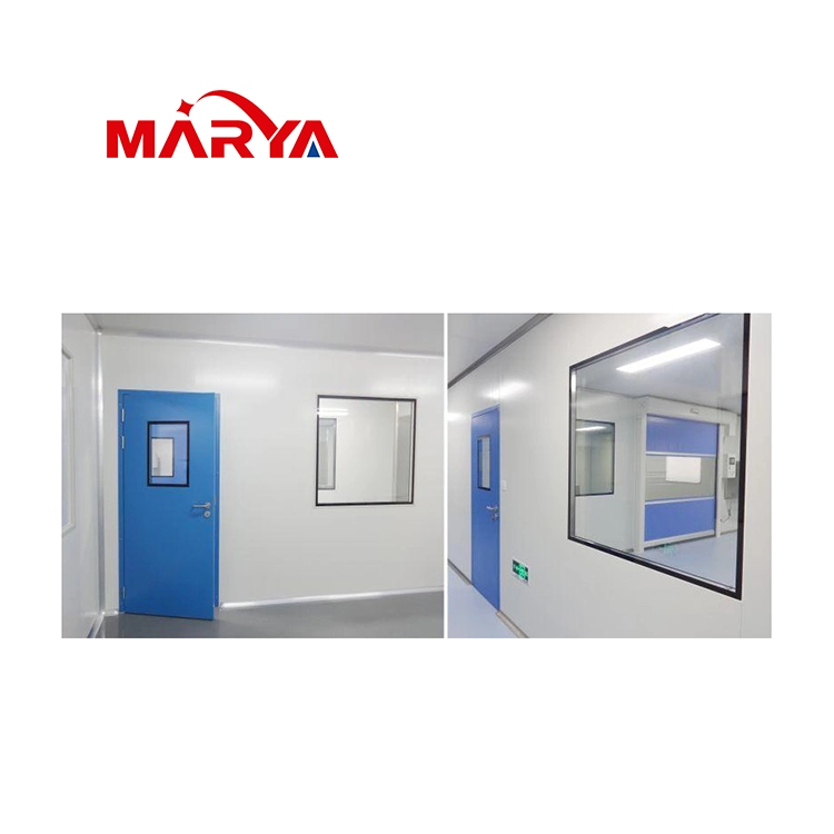 Shanghai Marya automático Metal Doble puerta de giro único para el sector farmacéutico Sala limpia de laboratorio sin polvo