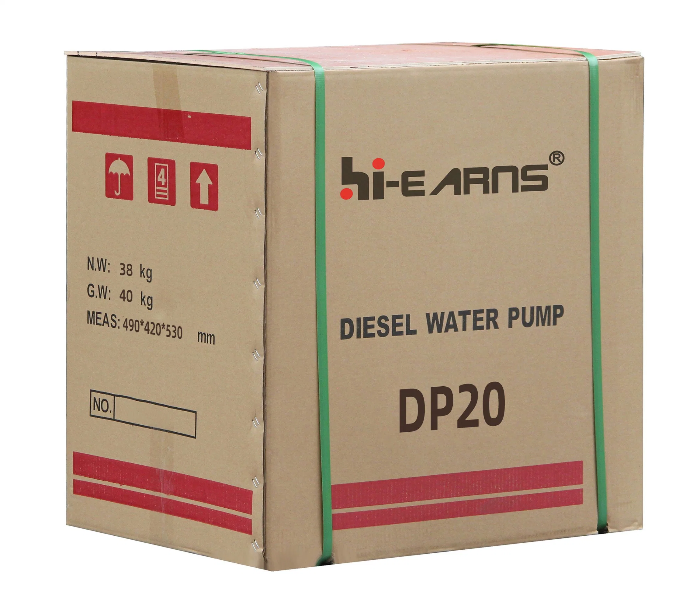 2&prime; &prime; High Pressure Diesel Water Pump Dp20he Big Fuel Tank