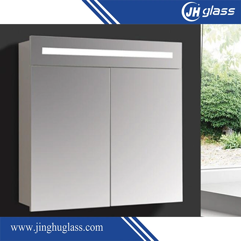 Wholesale/Supplier Price Aluminum MDF Material LED Mirror Bathroom Vanity Lighted Cabinet Sanitary Ware Furniture