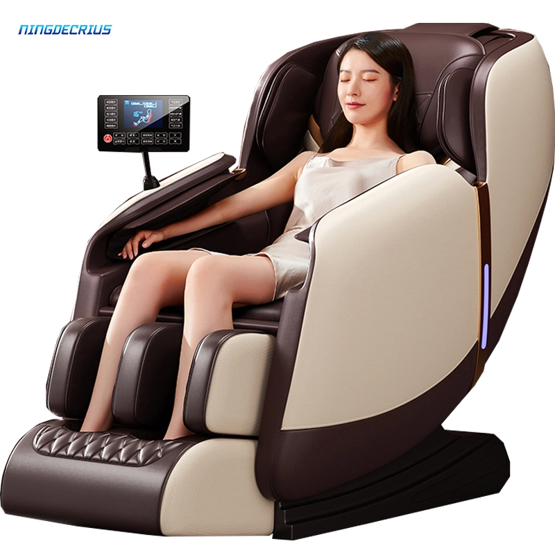 Corps Ningdecrius Masseur shiatsu Chaud 4D de luxe à vendre prix d'usine 4D Tracé automatique d'Étirement de pétrissage Shiatsu fauteuil électrique Zero Gravity fauteuil de massage