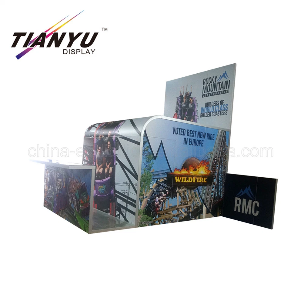 3 * 3 Aluminium Neue Mode Ausstellung Display Kleidung Messe Stand Design Ohne Stand