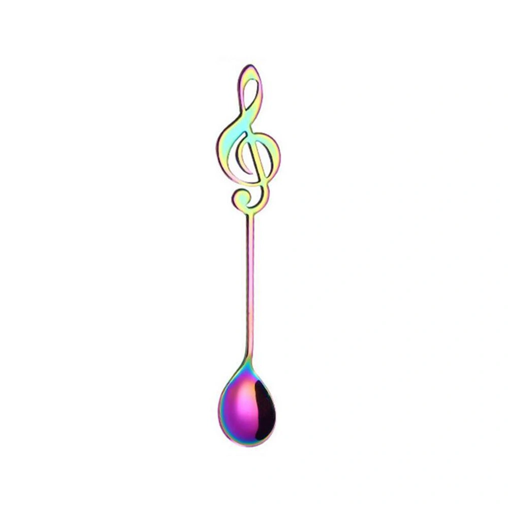 Hot Sale Colorful Stainless Steel Sugar Spoon