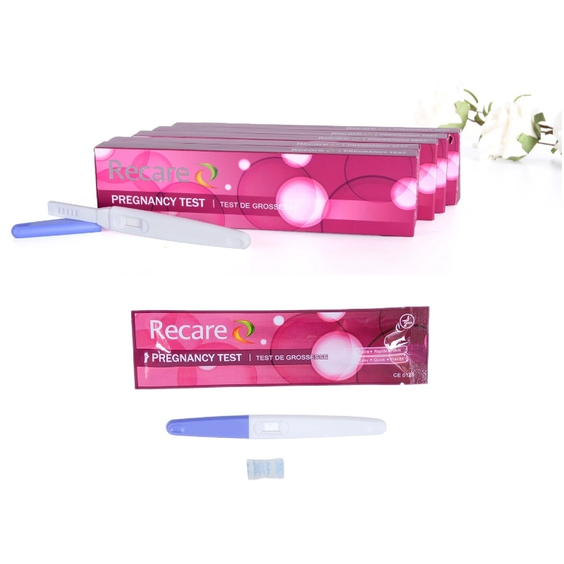 Top Sale Medical Equipment Urine High Accuracy CE Approved Rapid Medic Accurate HCG Pregnancy Test