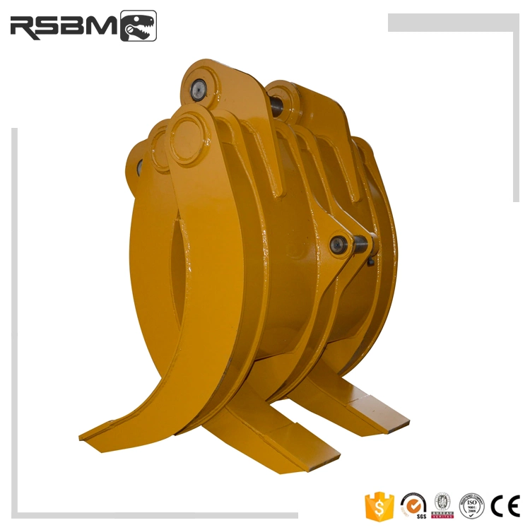 3*2 Tines Stone Grapple for 20ton Excavator