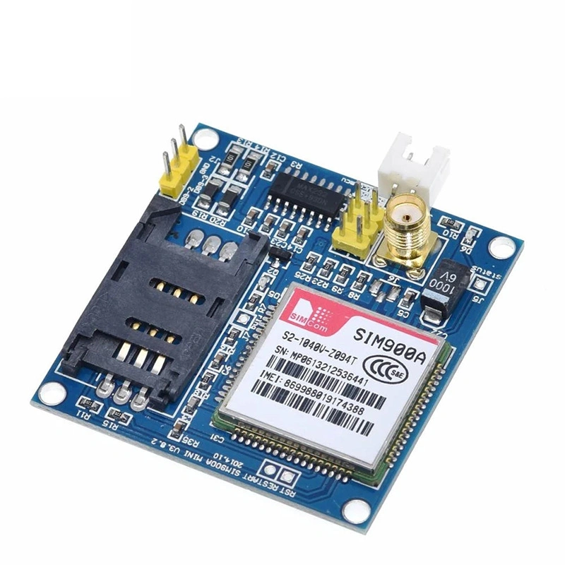 Egbo SIM900A SIM900 Mini V4.0 Módulo de transmisión inalámbrica de datos GSM GPRS Kit de placa W/Antena C83