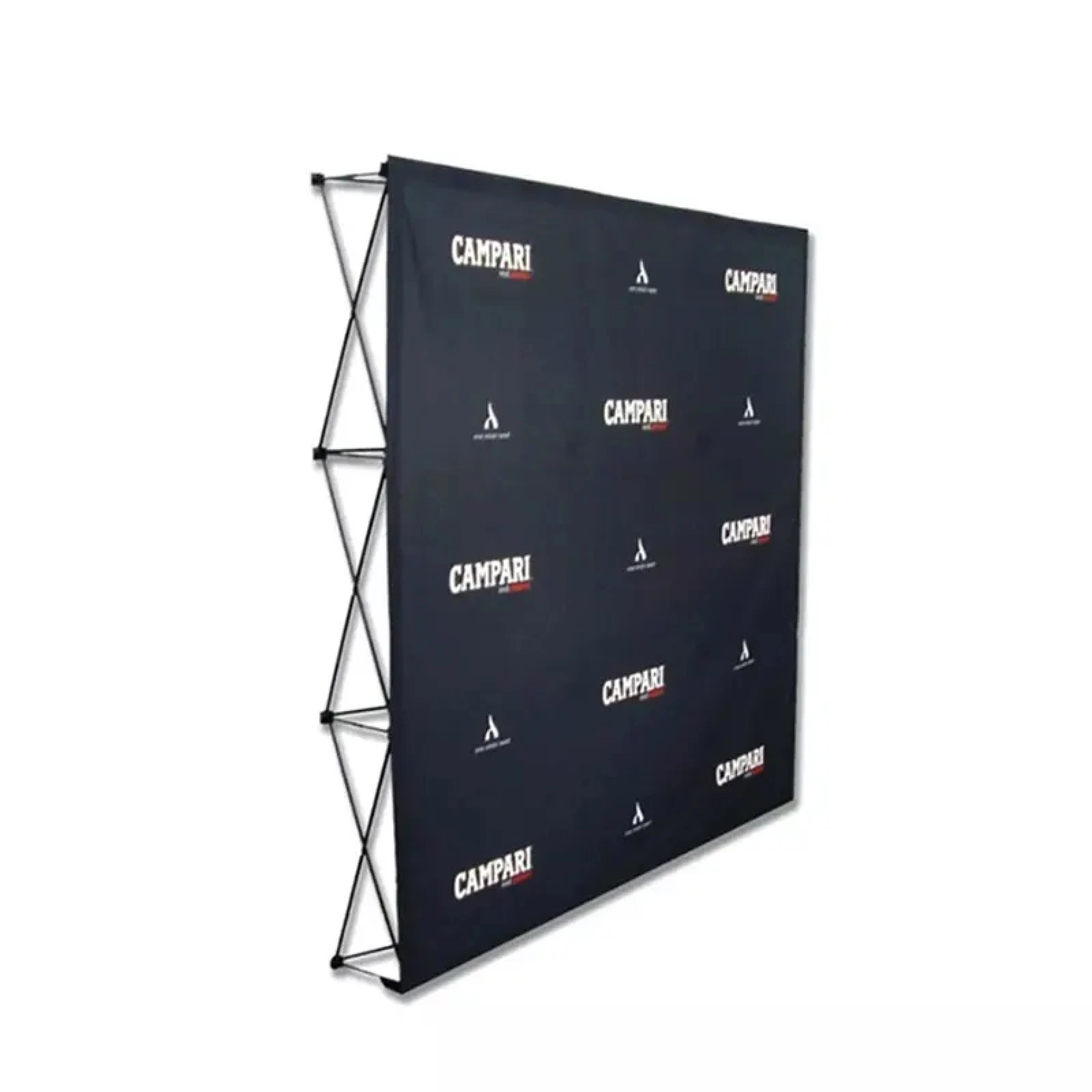 Einfache Zeichen Werbung Messe Benutzerdefiniertes Logo Tenson Stoff Seg Pop Backdrop LED Hintergrundbeleuchtung Leuchtkasten Display-Ständer