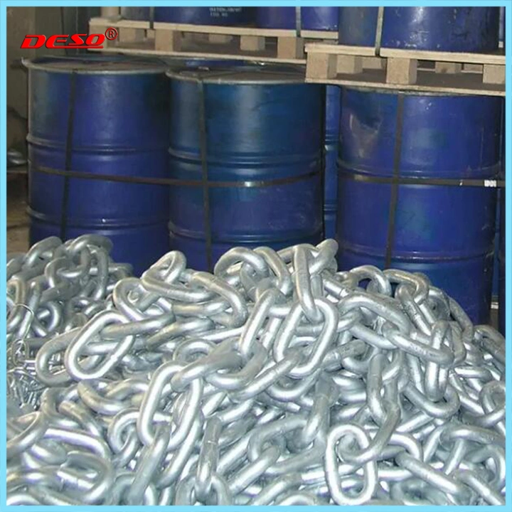 Welded DIN764 Standard Galvanized Iron Medium Link Chain