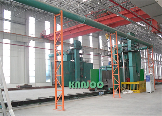 Steel Plate Shot Blasting Surface Cleaning Machine/Abrator for Sale