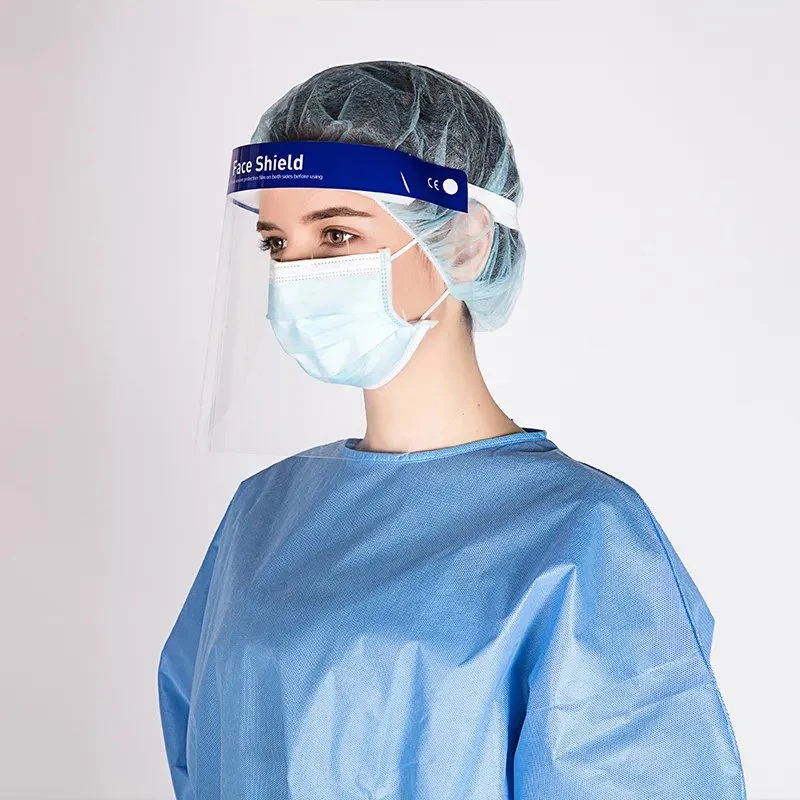 CE Disposable Medical Protective Isolation Transparent Safety Face Shield