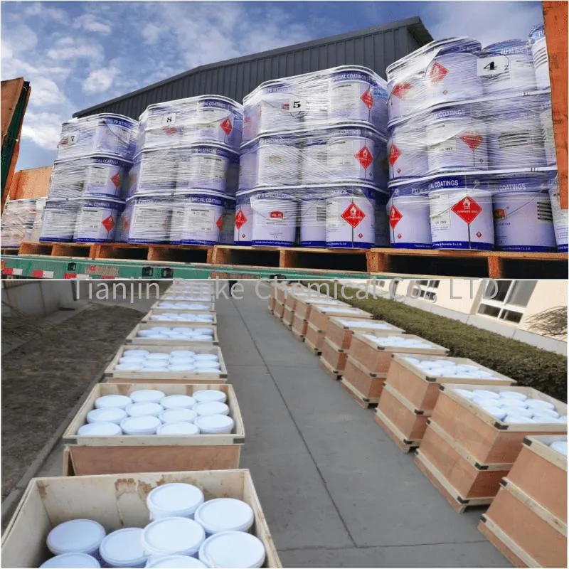 Jh58100 Water-Based Acrylic Enamel Is Used for Steel Structure Paint
