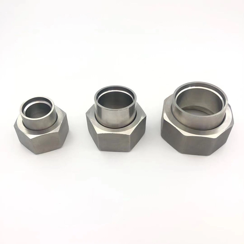 Forging Pipe Fitting Stainless Steel Ss 304 316L Female Thread BPS NPT Hexagon Nipple