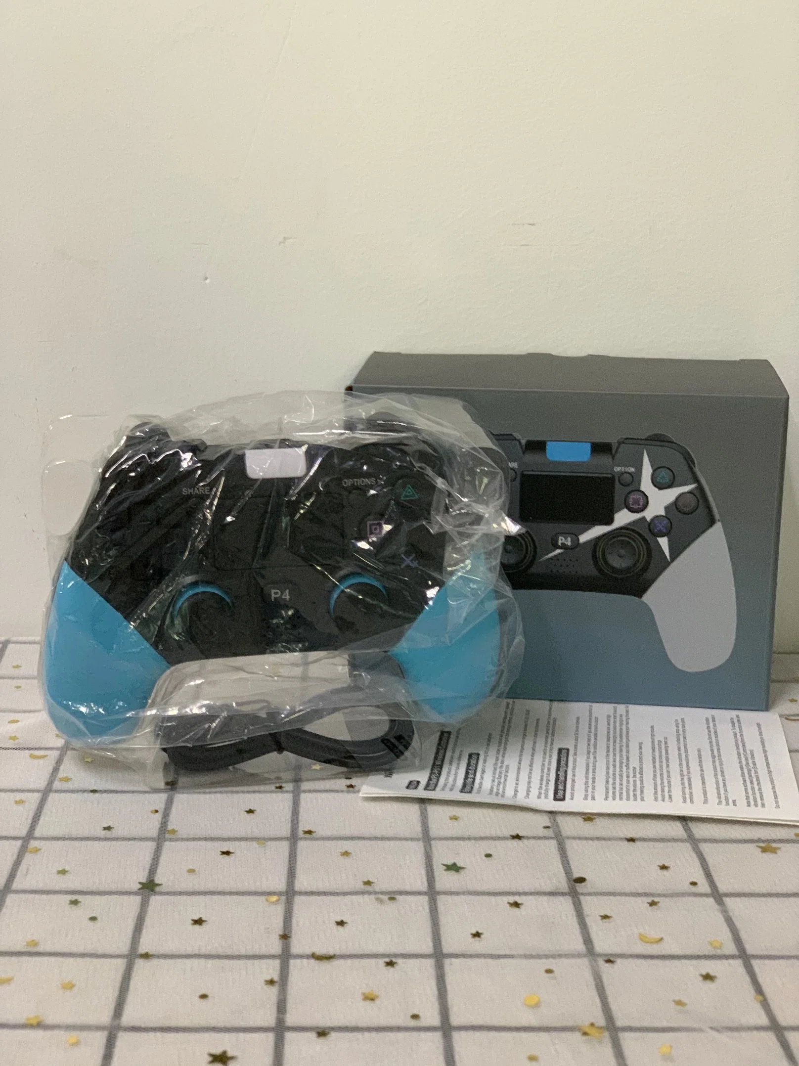 Portable Game Accessories for PS4 Controller with Stable Bluetooth Wireless Connection