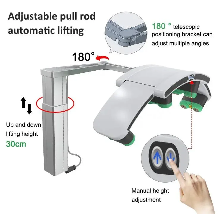 Lipo Laser Non-Invasive 532nm Green Red High Click Green Light Fat Reduction Shaping Slimming Massage Machine