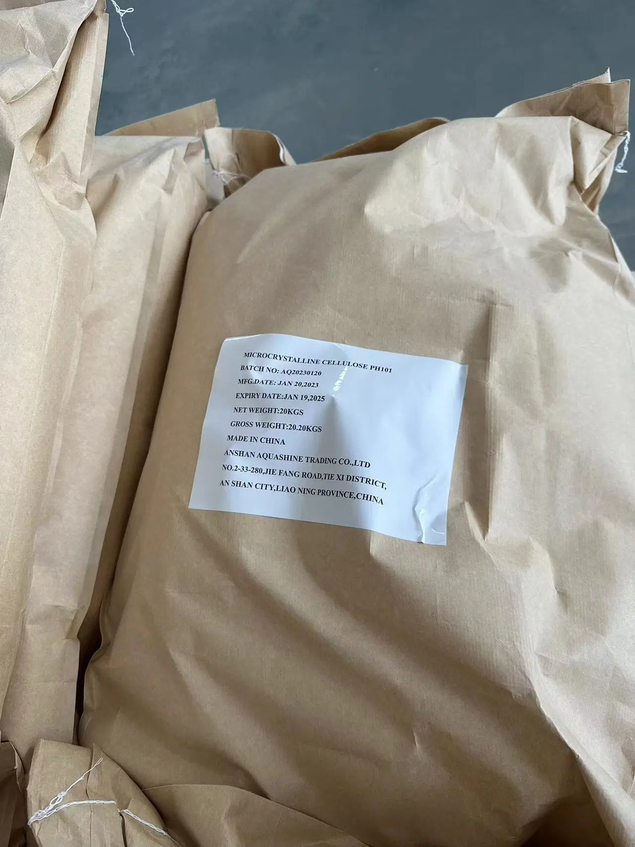 Pharmaceutical Grade Microcrystalline Cellulose pH101 CAS 9004-34-6