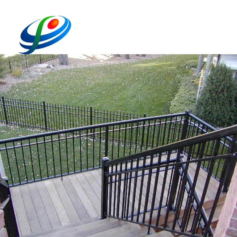 Indoor & Outdoor Balcony Steel Railing Design Stair Fencing for Sale