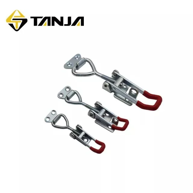 Experienced Steel Spring Toolbox Toggle Latch Catch Clamp Clips Hasps Spring Hasp Lock for Trunk, Case, Box, and Chest