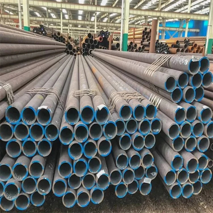 Prime Quality Hot Rolled Carbon Seamless Steel Pipe St37 St52 1020 1045 A106b Fluid Pipe