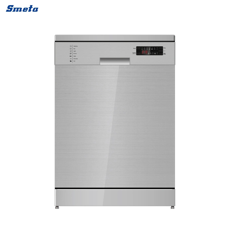 Smeta Vertical Electronic Large Freestanding Kitchen 15 Set Dishwasher