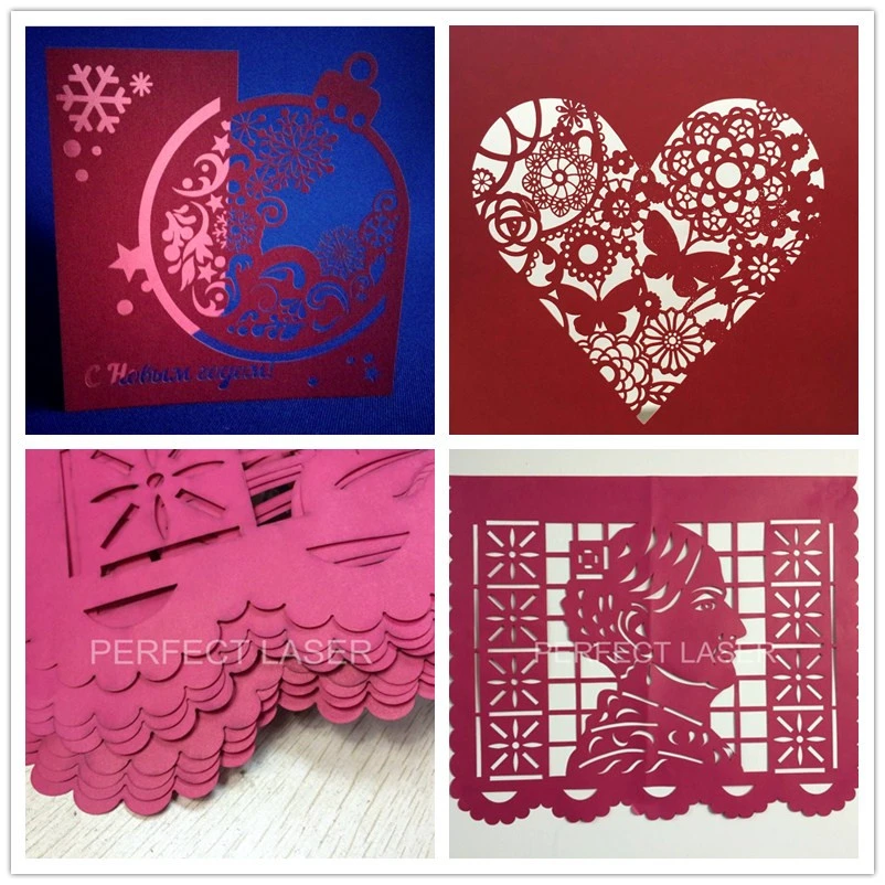 60W 80W Laser Cut Machine for Wedding Card