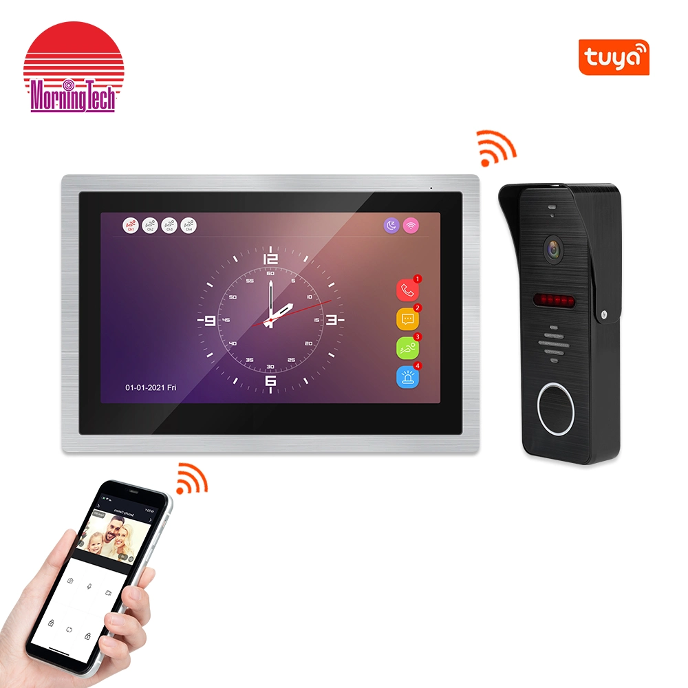 Tuya Video Door Phonel WiFi Video Doorbell Smart Video Doorbell Video Door Bell Ring Video Doorbell Wireless Video Doorbell Camera WiFi Video Doorphone