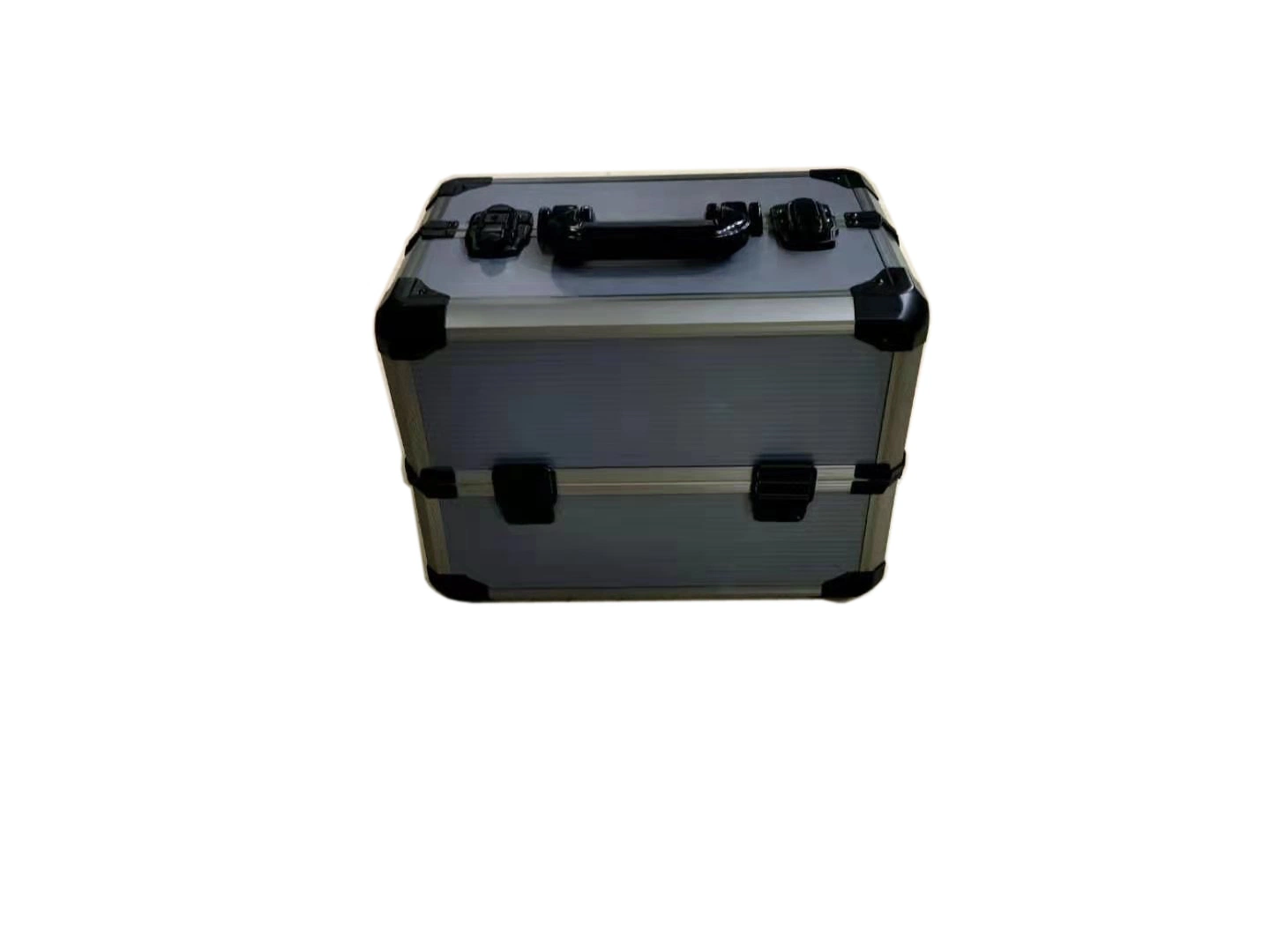 Exclusive Double Open Hard Aluminum Profile Household Toolbox for Repairing