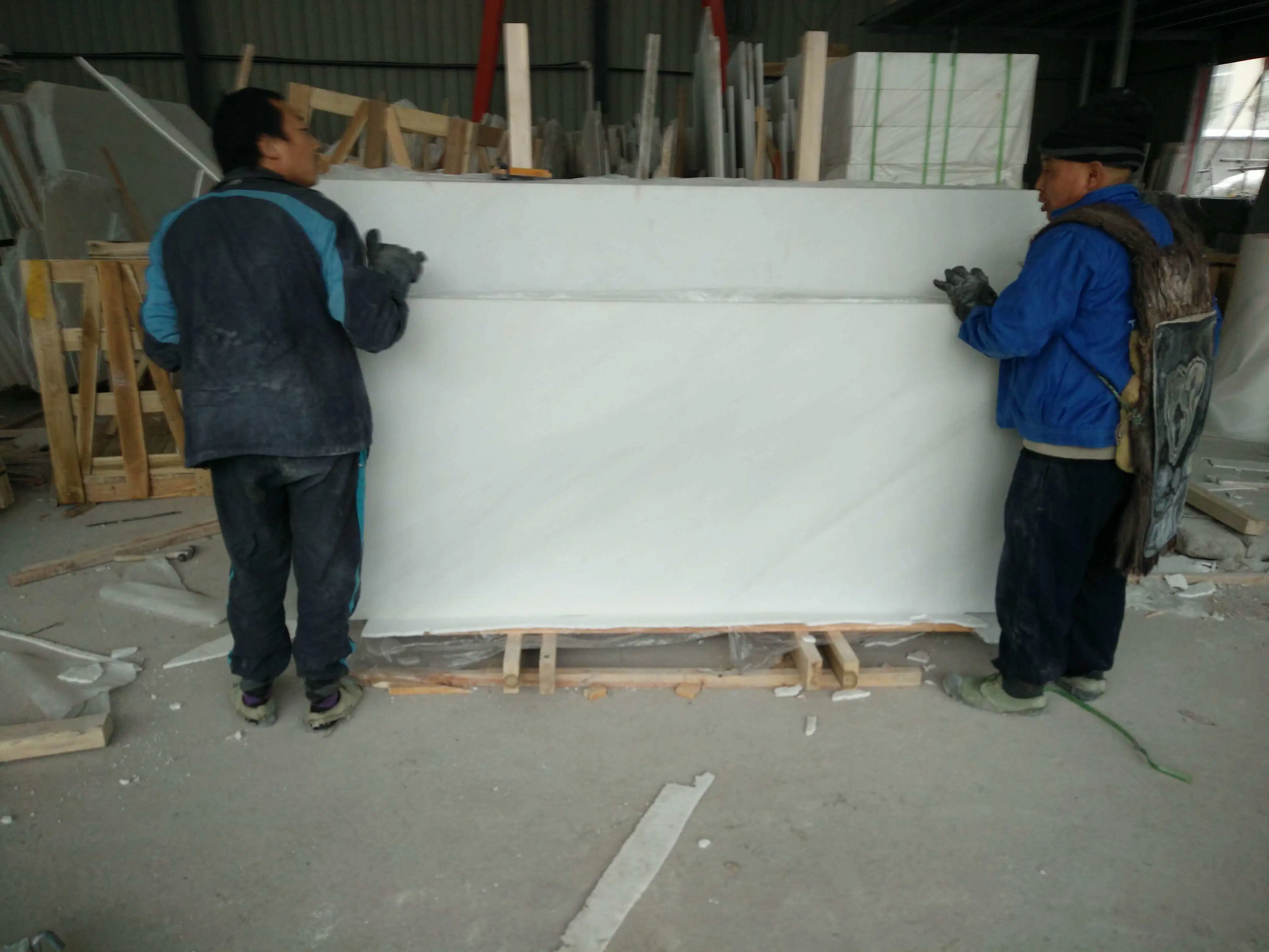 Royal blanco de mármol blanco puro para los proyectos
