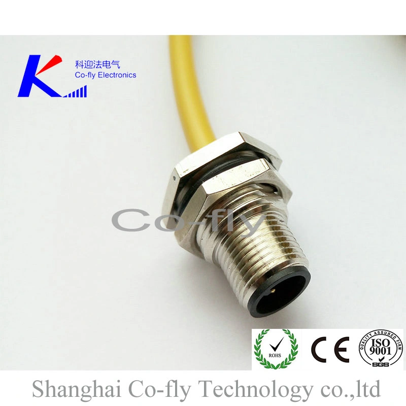 M12 5-Pin Male Ethernet Cable Connector