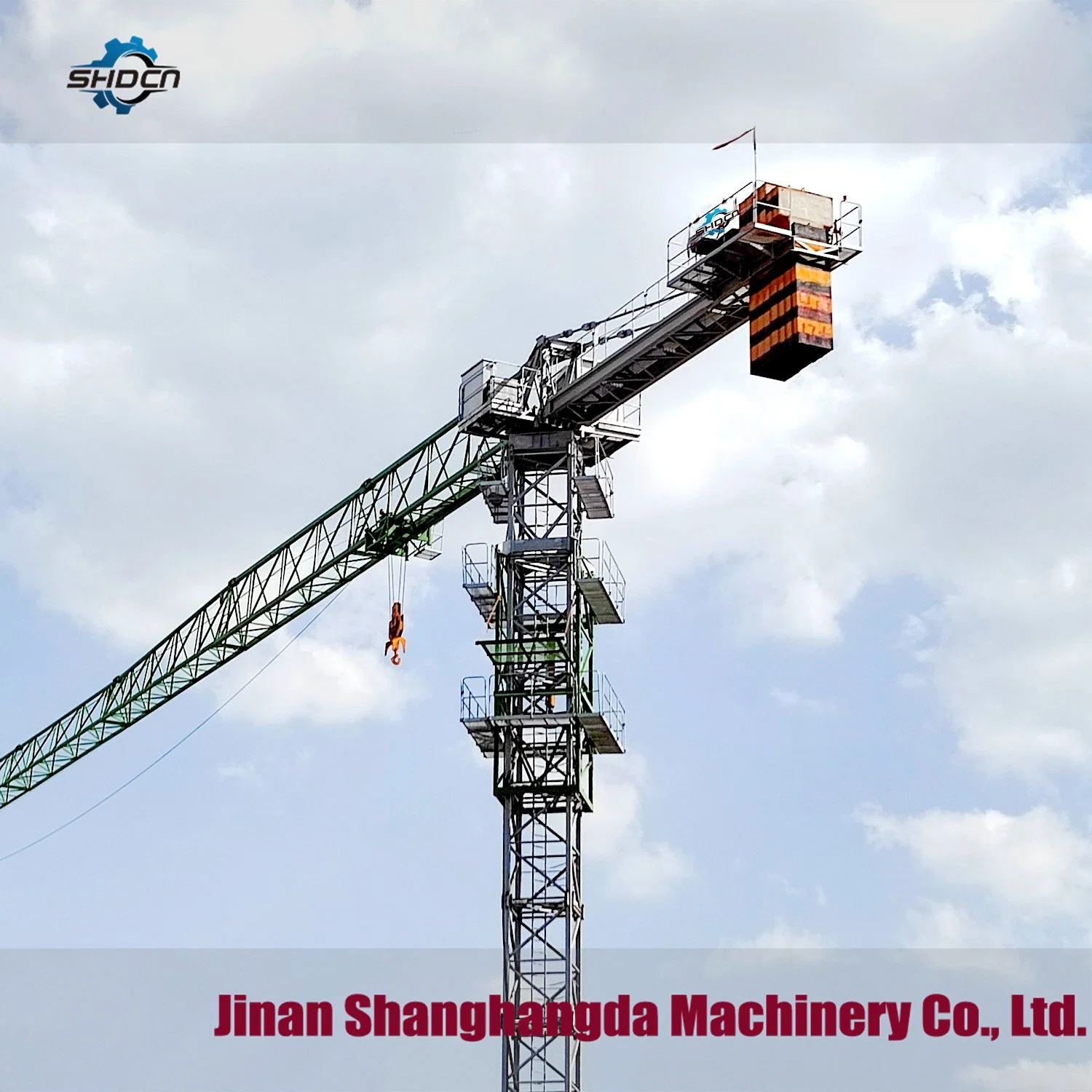 Construction Building Equipment Qtp-7030-16t Tower Crane