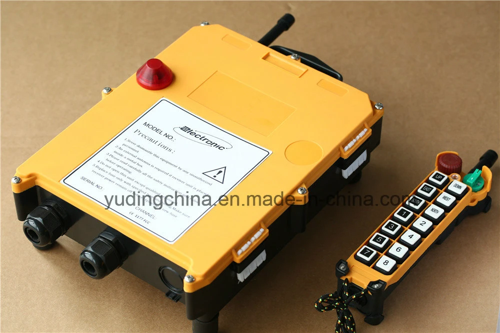 F21-14D Heavy Duty Single Girder Gantry Crane Parts Remote Control Wireless Transmitter Receiver