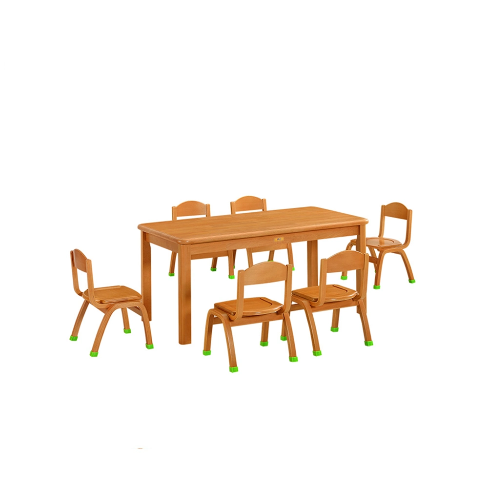 Muebles modernos de madera para niños de preescolar y jardín de infantes, Venta caliente silla de madera para niños de salón de clases para niños de guardería y guardería