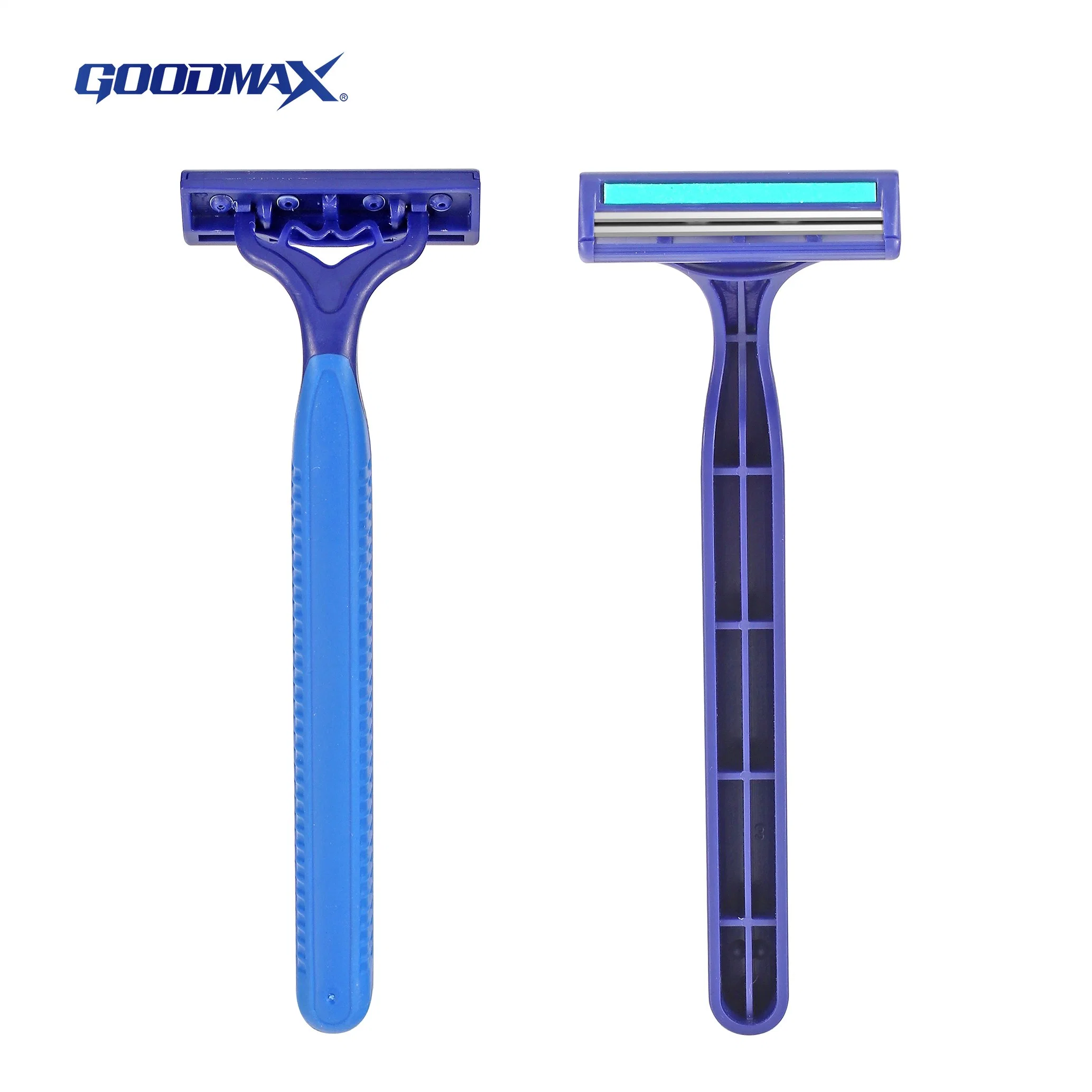 Twin Blade Disposable Razor with Pivoting Head