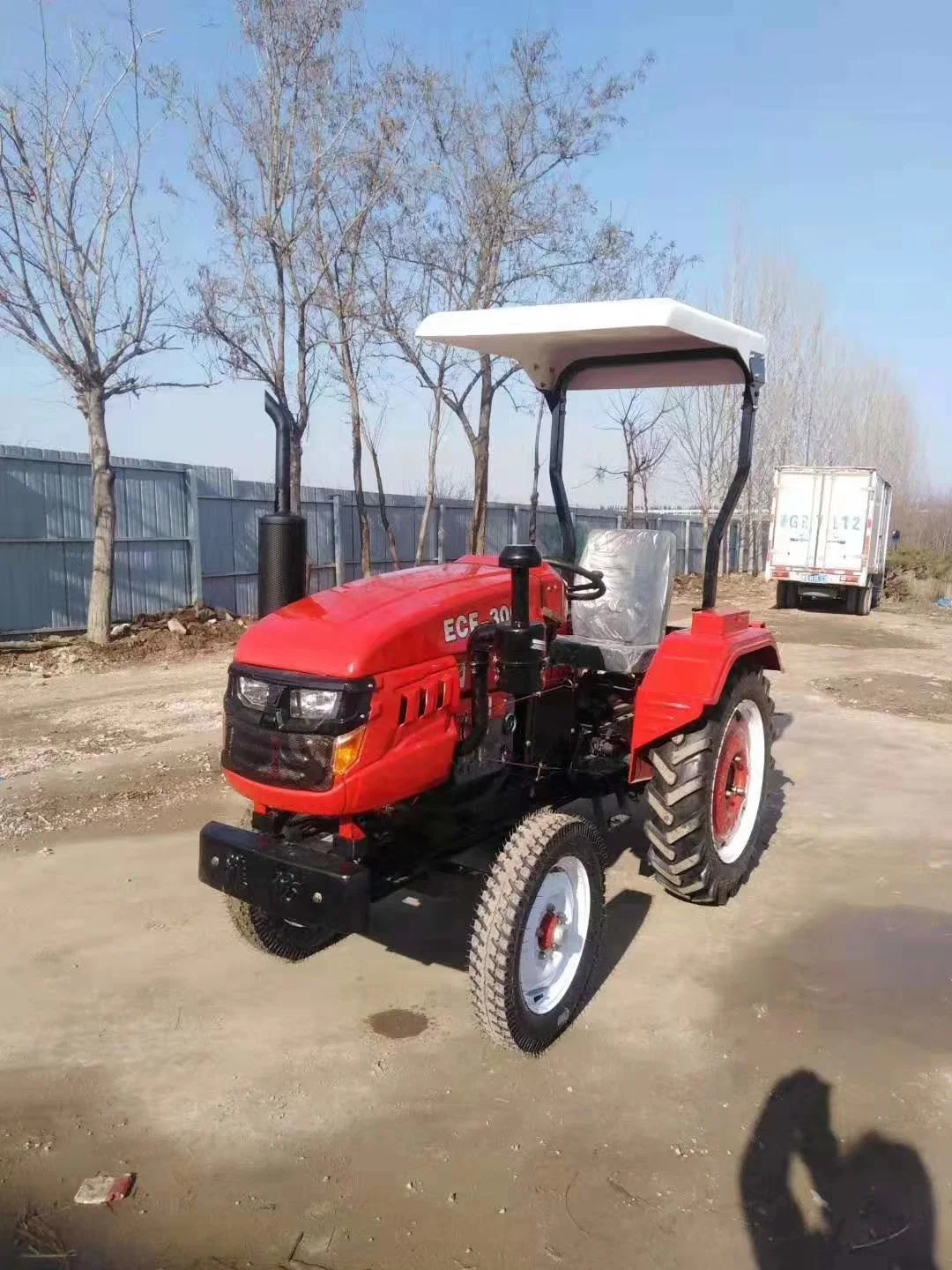 Agricultural Machinery Garden Tractor Agricultural Farm Compact Tractor Trailer Four Wheel Tractor Garden Tracto