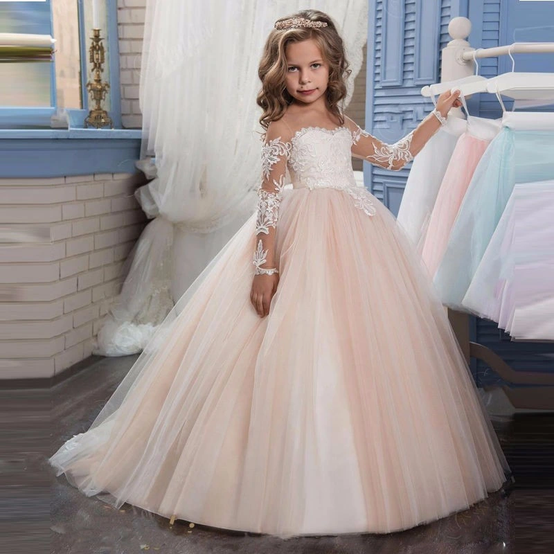 Yc392 Princess Dress Flower Girl Evening Dress Wedding Dress for Child