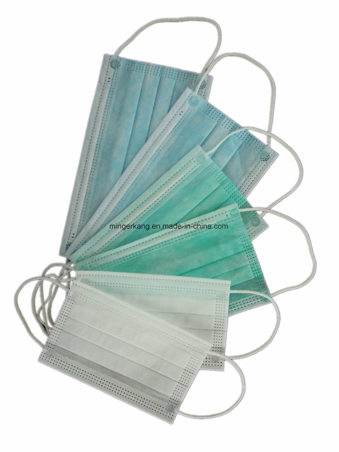 Xiantao Hubei MEK Disposable Surgical 2 Ply PP Nonwoven Mask