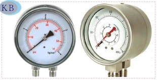 High quality/High cost performance Stainless Steel Bottom Type 300 Psi Pressure Gauge