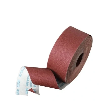 Toile abrasive oxyde aluminium de haute qualité Rouleau de toile